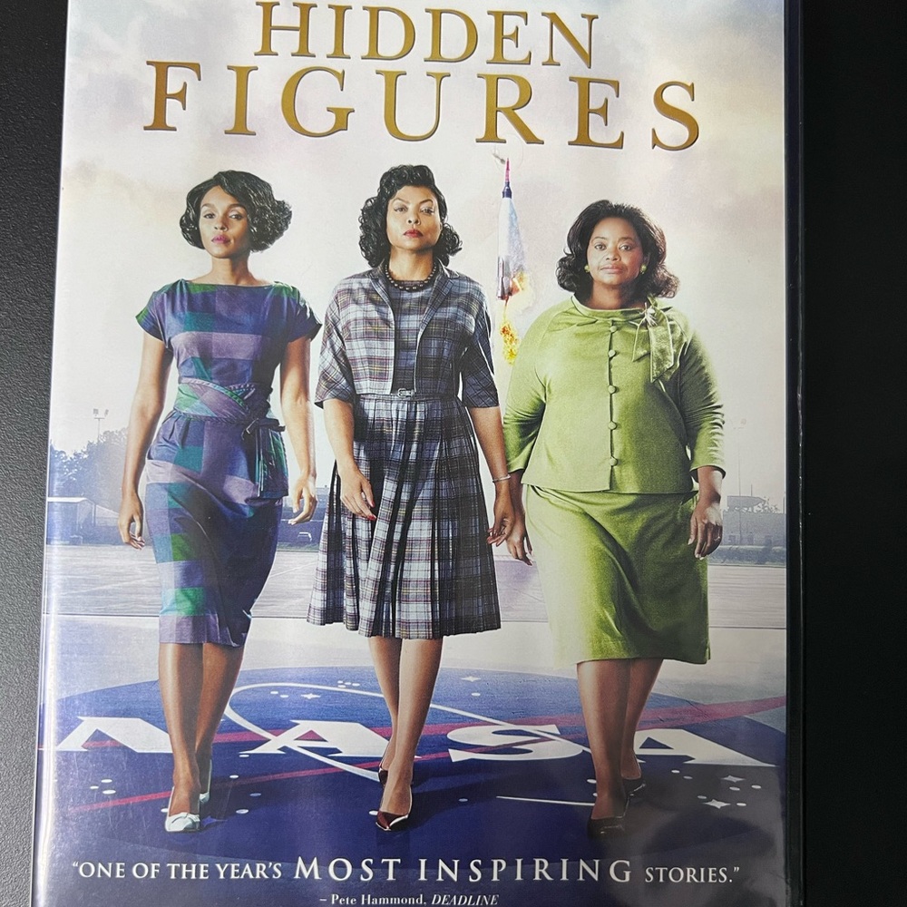 Hidden Figures DVD with Digital HD